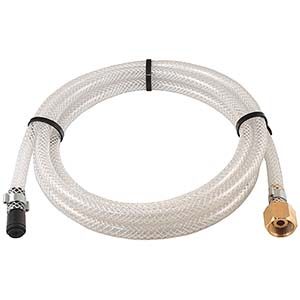 Mig welder gas pipe adaptor connector to large regulator 3/8 BSP to 4mm tube 